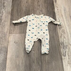 Carters kids One Piece with Blue and Black Print